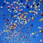 Balloons in Sky